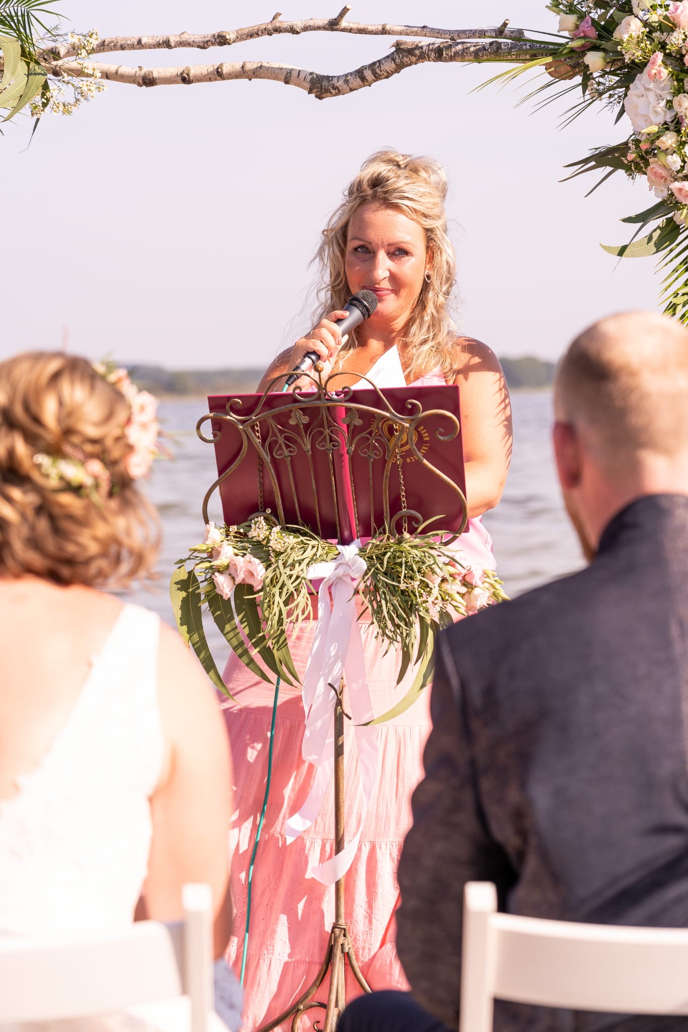 wunderschöne Strandkulisse